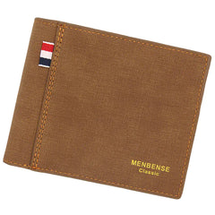 New Matte Men's Wallet - Short & Multifunctional Design