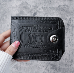 Dollar Print PU Wallet