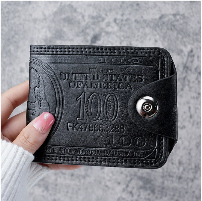 Dollar Print PU Wallet