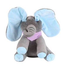 Customizable Musical Plush Elephant for Kids