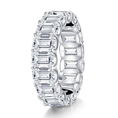 Sterling Silver Luxe Diamond Simulant Ring