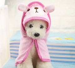 Snuggly Pet Bath & Dry Towel