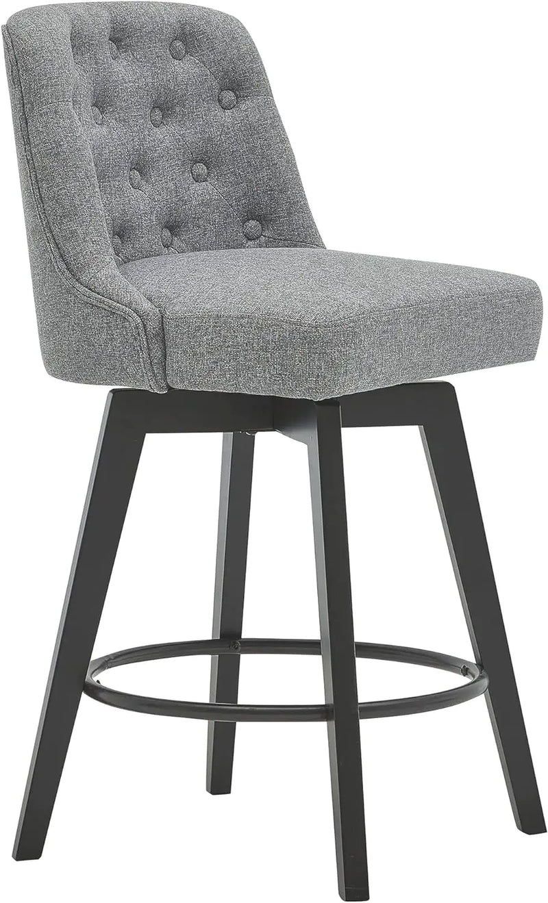 360° Swivel Bar Stool with Soft Cushion Cover