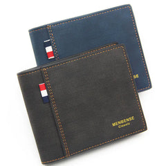 New Matte Men's Wallet - Short & Multifunctional Design