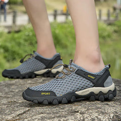 Men's Outdoor Mesh Hiking Sneakers