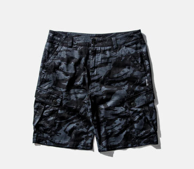 Camouflage Men's Cargo Shorts with Multiple Pockets
