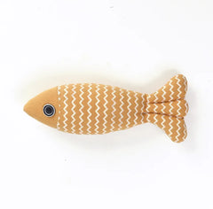 Linen Feline Fish Play