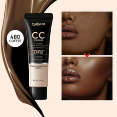 Quiyum CC Cream 30ml (Color Box) - Hydrating and Concealing
