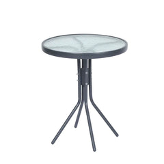 European Iron Art Table and Chair Set for Outdoors