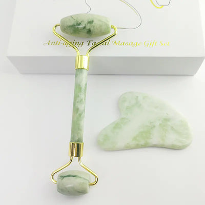 110g White Jade Skincare Roller Set