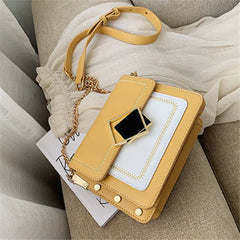 Versatile Chain Shoulder Crossbody Bag, Fresh Style