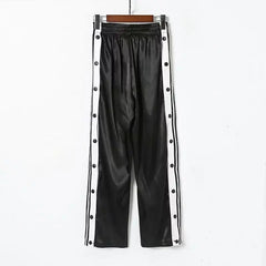 Elegant High-Rise Stripe Pants for Women