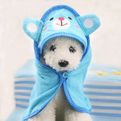 Snuggly Pet Bath & Dry Towel