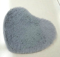Heart-Shaped Silk Carpet and Rug