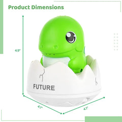 Dinosaur Bath Toys with Automatic Water Spray & Light