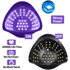 220W UV Gel Nail Polish Dryer LED Light