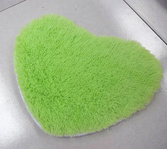 Heart-Shaped Silk Carpet and Rug