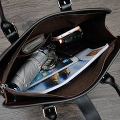 2020 Men's Retro Business Shoulder Briefcase Bag