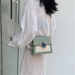 Versatile Chain Shoulder Crossbody Bag, Fresh Style