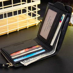 Baborry RFID Stylish Solid Wallet with Card Holder