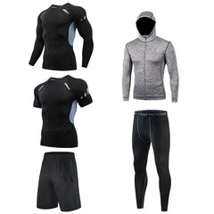 Men's and Women's Quick-Dry Fitness Training Set