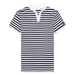 Men's Stylish Striped Short Sleeve T-Shirt for Summer