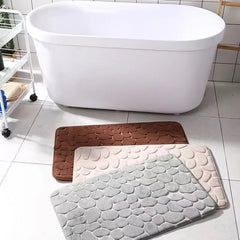 3-Piece Elegant Bathroom Rug Set