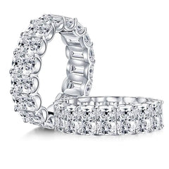 Sterling Silver Luxe Diamond Simulant Ring