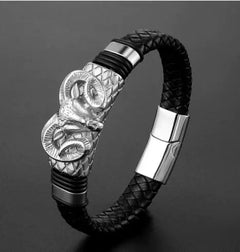 Men's Stargazer Braided Steel Bracelet