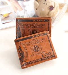 Dollar Print PU Wallet