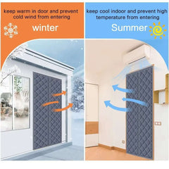 Windproof Insulated Door Curtain