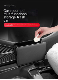 Compact Car Organizer & Trash Bin