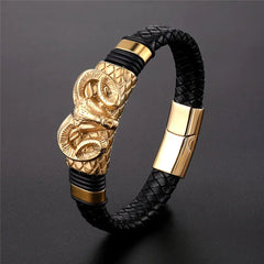 Men's Stargazer Braided Steel Bracelet