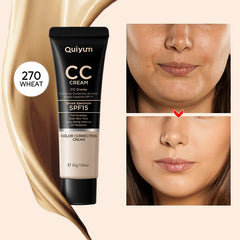 Quiyum CC Cream 30ml (Color Box) - Hydrating and Concealing