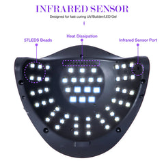 220W UV Gel Nail Polish Dryer LED Light