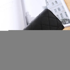 Heart Crown Quilted Women's Wallet with Embroidery