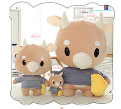 Jin Secretary Plush Cow Doll - Stuffed Toy Figure