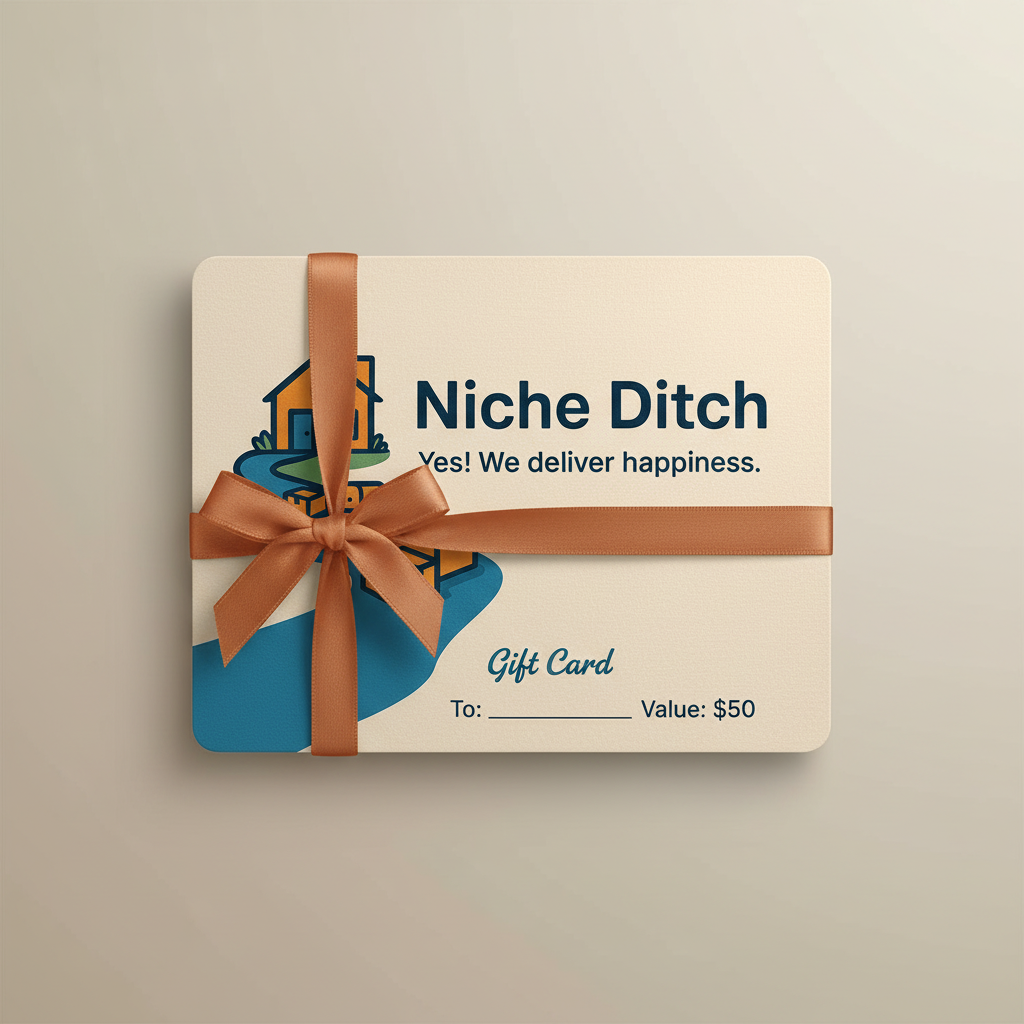 Niche Ditch Gift Card Square