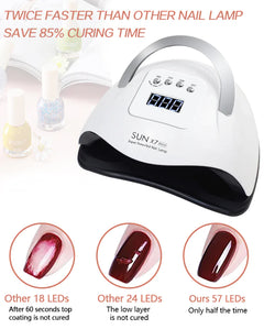 220W UV Gel Nail Polish Dryer LED Light