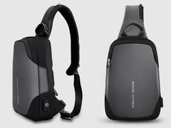 MARK RYDEN USB Anti-Theft Waterproof Crossbody Bag
