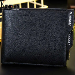 Baborry RFID Stylish Solid Wallet with Card Holder
