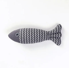 Linen Feline Fish Play