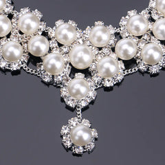 Elegant Pearl & Diamond Set