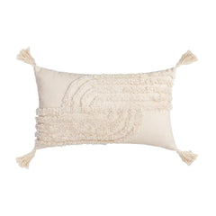 Fringed Decorative Pillowcase for Sofa
