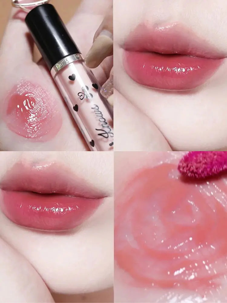 Flower Know Crystal Jelly Lip Glaze Moisturizing Lipstick